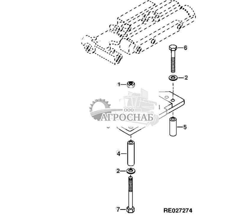SCV Hitch Mount Bracket 